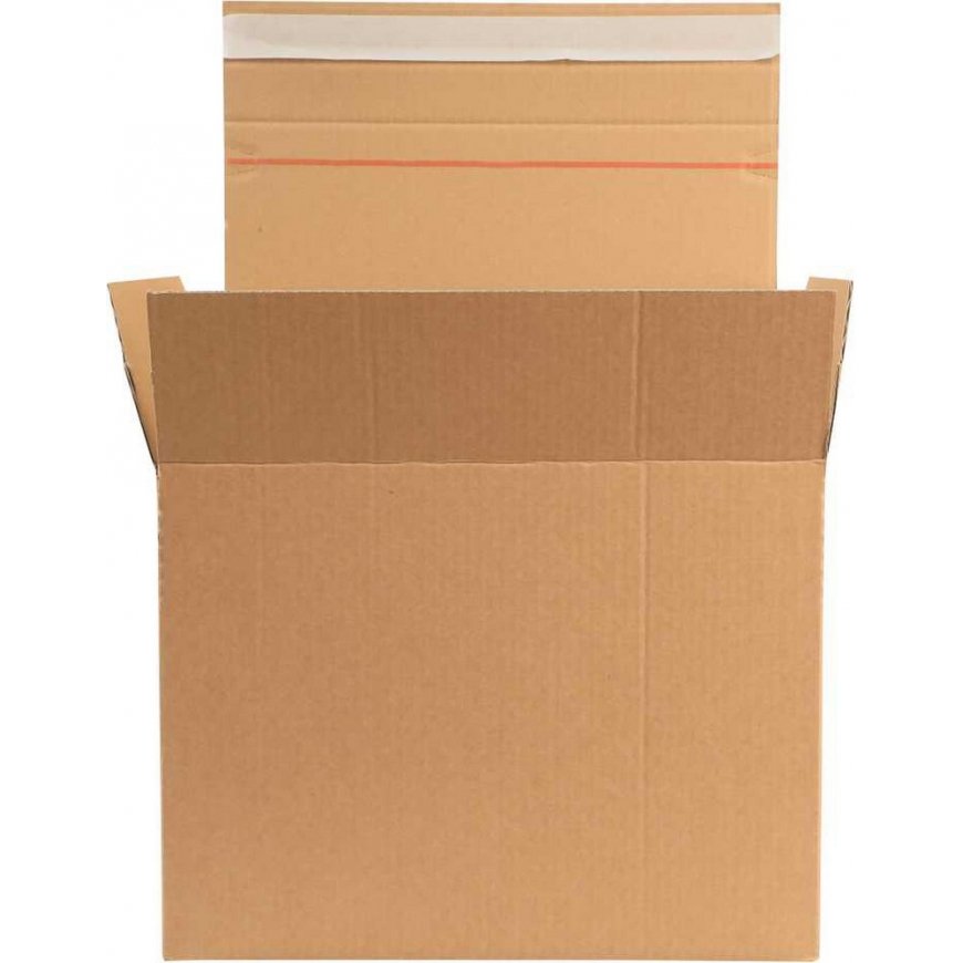 Speedbox Packaging Box with Adhesive Tape, 380x285x285/245/205mm