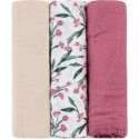 Petite&Mars Mousse - bamboo diapers, 3 pcs set | Pink Meadow Petite&Mars Mousse - bamboo diapers, 3 pcs set | Pink Meadow