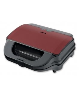 Heinner SM-2H900BKS сэндвичница 900 W Черный, Бургундский