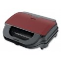 Heinner SM-2H900BKS сэндвичница 900 W Черный, Бургундский