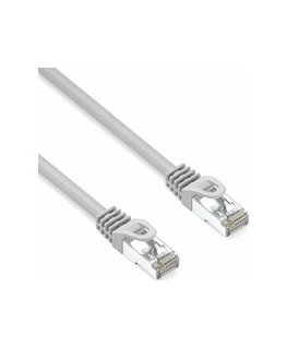 LAN S/FTP connection cable, Cat.6a, RJ45 M - RJ45 M, 10 m, double shielded, LSOH, cell, 10 Gb/s economical
