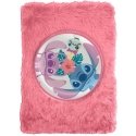 KIDS A5 Notebook Plush Lilo and Stitch with Pink Lines / St00081 KIDS A5 Notebook Plush Lilo and Stitch with Pink Lines / St00081