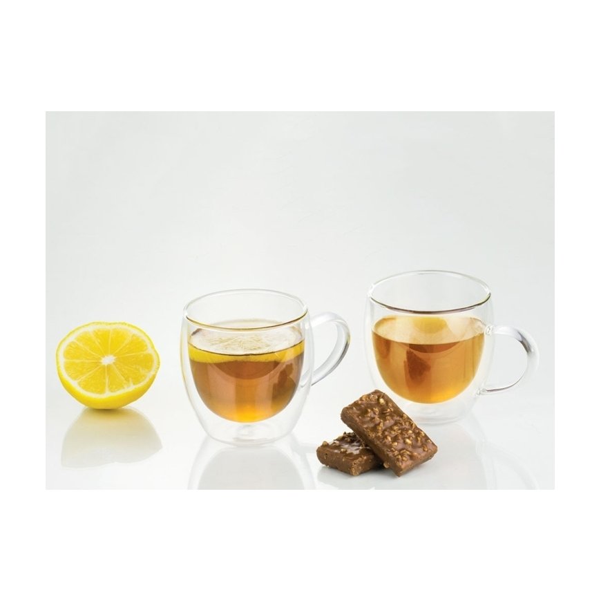 Dajar 2 espresso puodelių / terminių stiklinių rinkinys Mia 100 ml AMBITION – 2