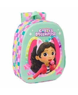 Gabby's Dollhouse Safta Gabby nukumaja 3D seljakott 33cm