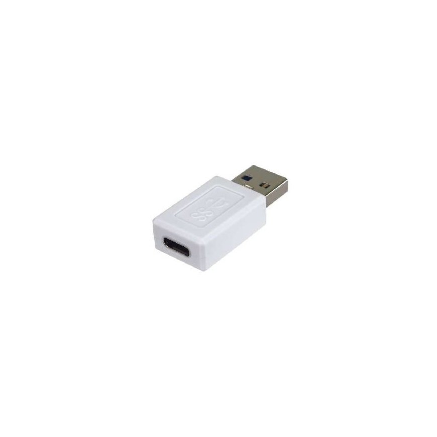 PremiumCord USB-C į USB-A 3.0 adapteris, baltas – 2