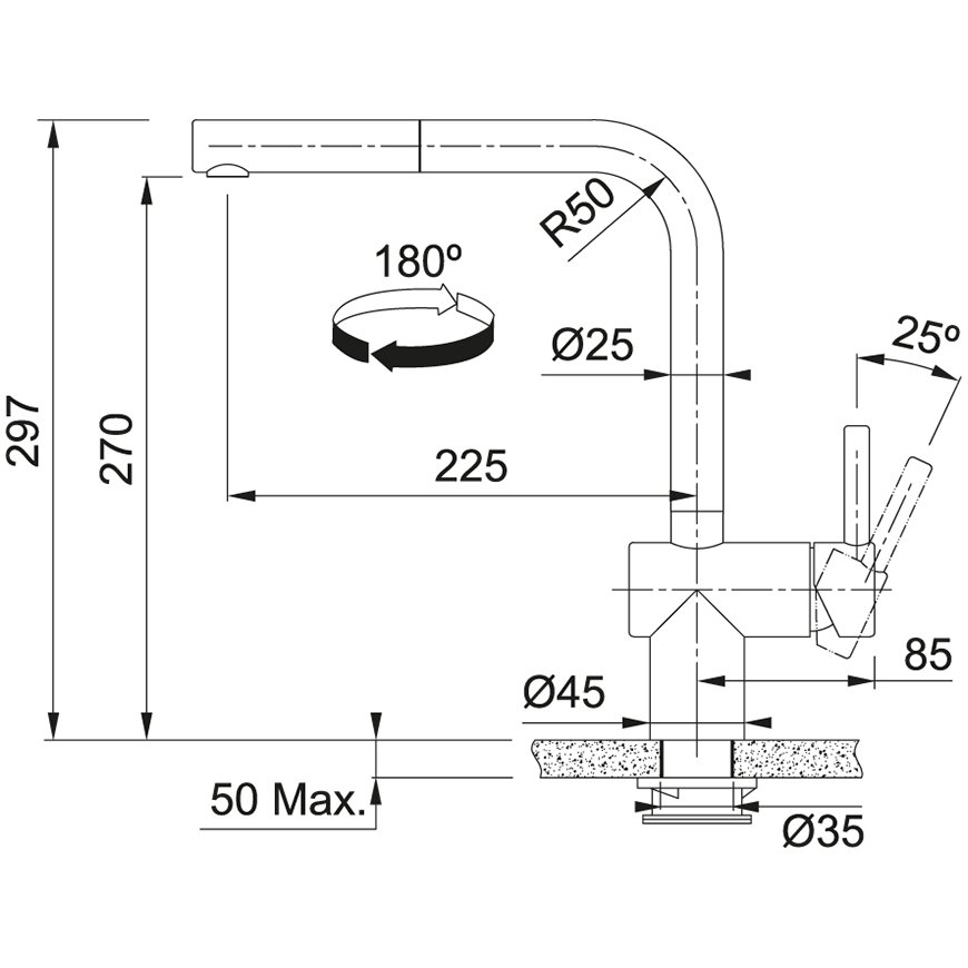 Franke 886895 musta – 3