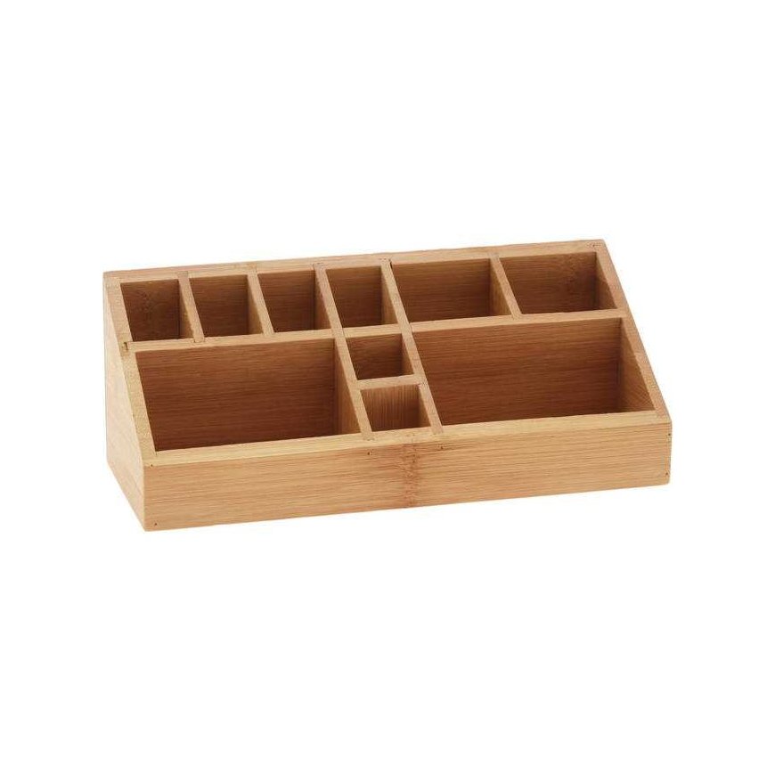Eleganza Cosmetic Organizer Bamboo 23x9x8.5 cm – 2