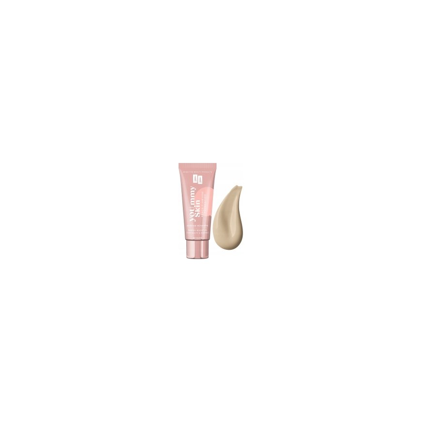 AA YOU.mmy Skin Peach Flawless Foundation 02 Nude, 30 ml – 2