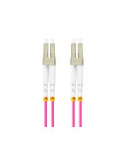 Lanberg FO-LULU-MD41-0010-VT InfiniBand/fibre optic cable 1 m LC Violet