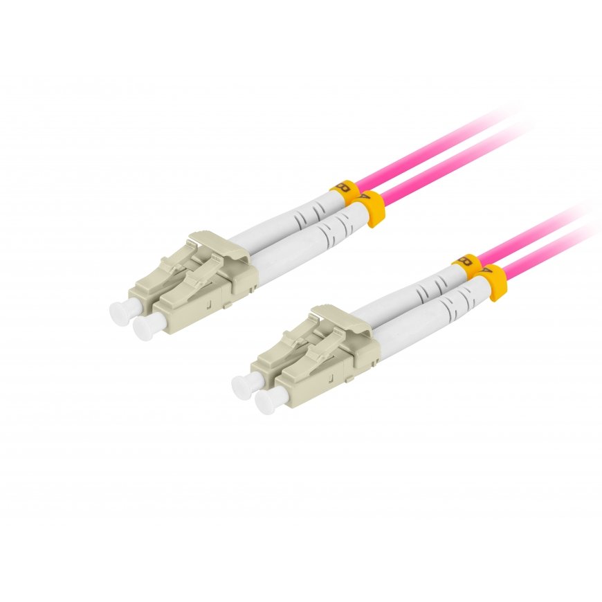 Lanberg FO-LULU-MD41-0010-VT InfiniBand/fibre optic cable 1 m LC Фиолетовый – 2