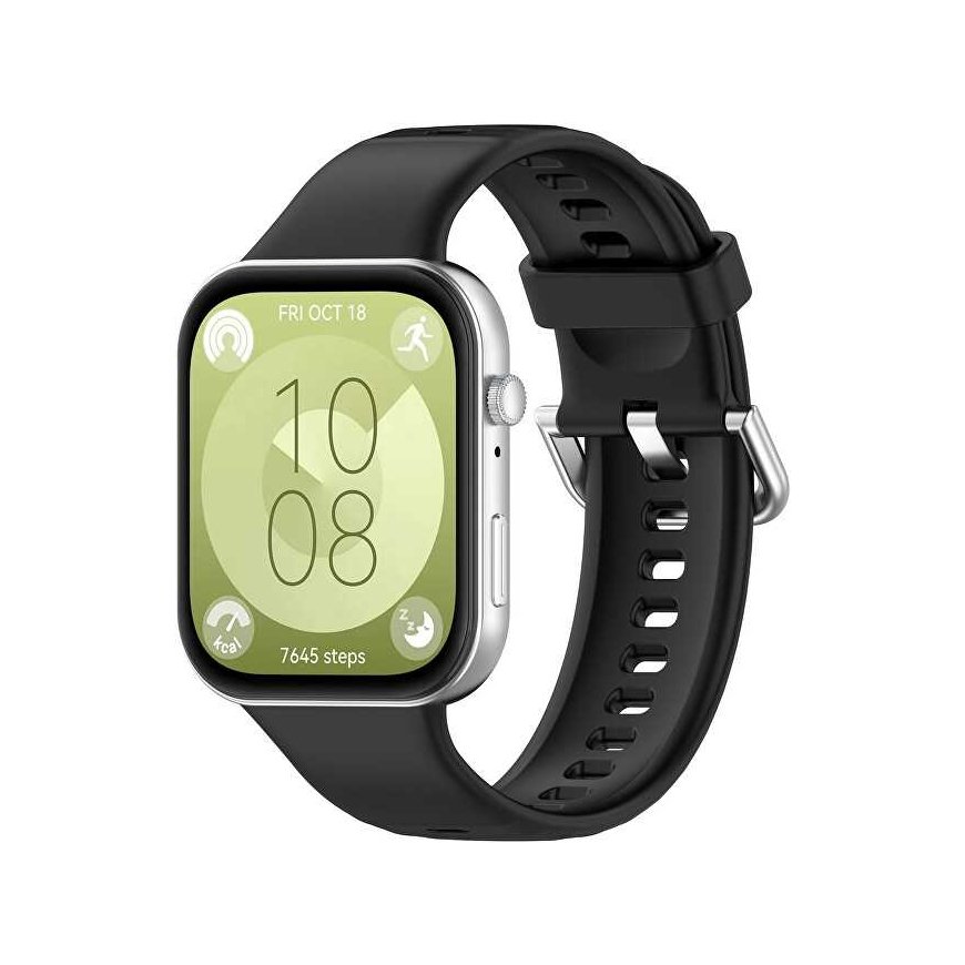4Wrist Silicone Strap for Huawei Fit 3 – Black