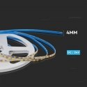 LED juosta V-TAC SMD2835 128LED 24V IP20 pločio 4mm VT-2835 128 3000K 1200lm
