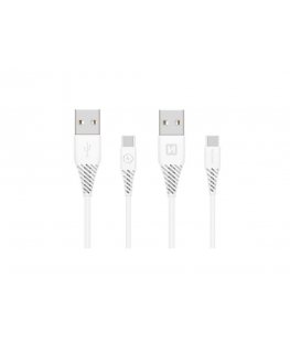 Swissten 71504400 USB кабель 1,5 m USB A USB C Белый