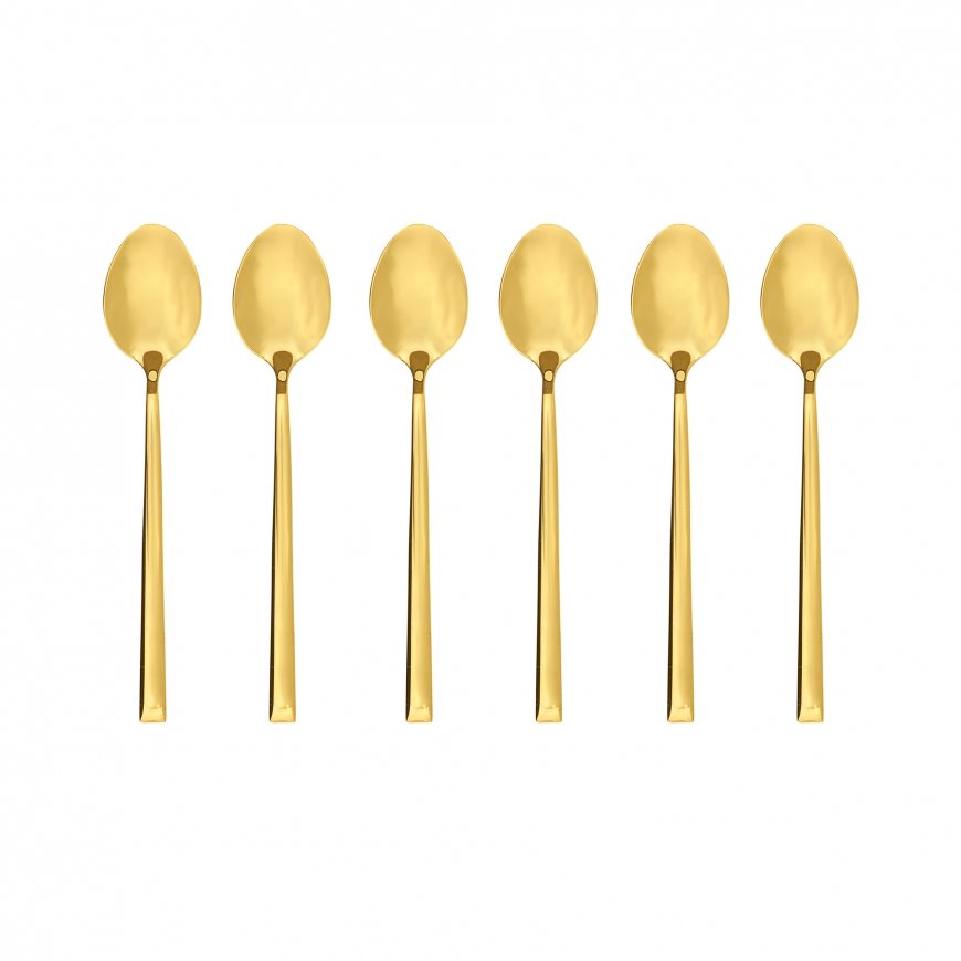Orion 6-piece coffee spoon set Como gold AMBITION – 2