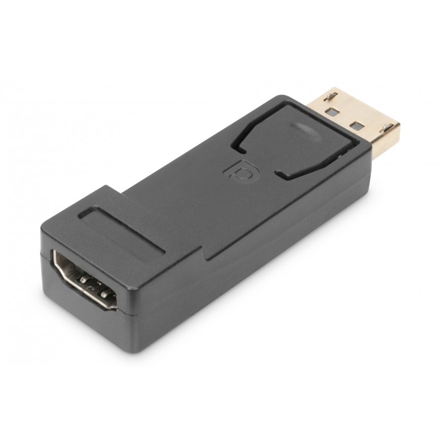 Digitus DB-340602-000-S kaabli soomuutja DP HDMI Type A Must – 2