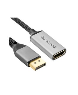 Adapter DP to HDMI 4K 60Hz Spacetronik KDH-SPA002 0.2