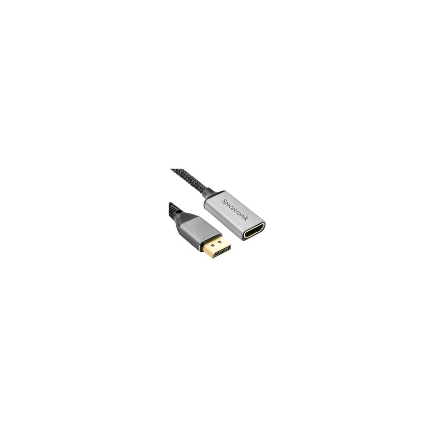 Adapter DP to HDMI 4K 60Hz Spacetronik KDH-SPA002 0.2