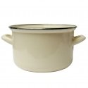 Emaljēts katls 14 cm 1,25 l krēmkrāsā EMALIA OLKUSZ Emaljēts katls 14 cm 1,25 l krēmkrāsā EMALIA OLKUSZ