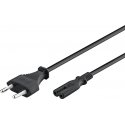 Goobay Connection Cable Euro Plug, 5 m, Black Goobay Connection Cable Euro Plug, 5 m, Black