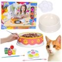 Lean Toys Lastele maalimise komplekt kasside kauss 13.5 cm, 6 osa