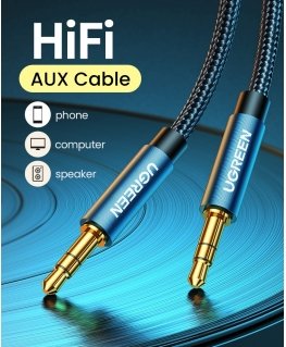 Ugreen 10688 audio cable 3 m 3.5mm Blue