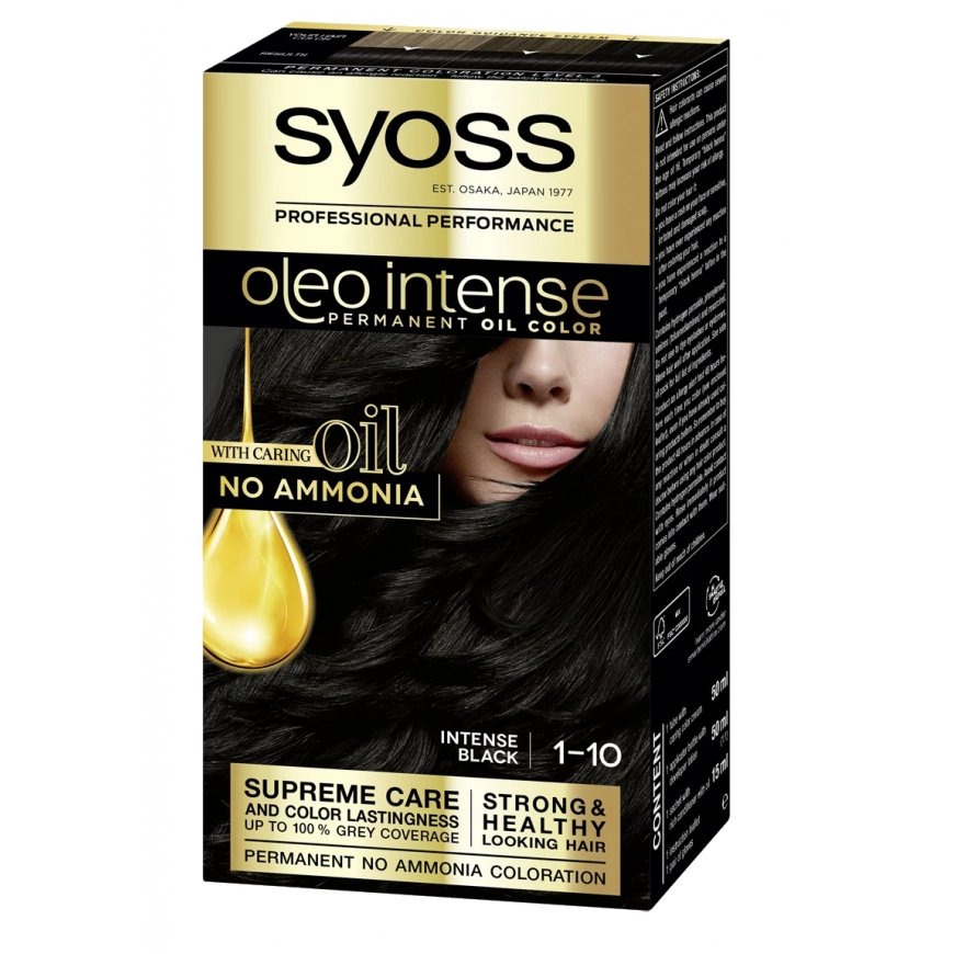 SYOSS Olio Intense matu krāsa Melns