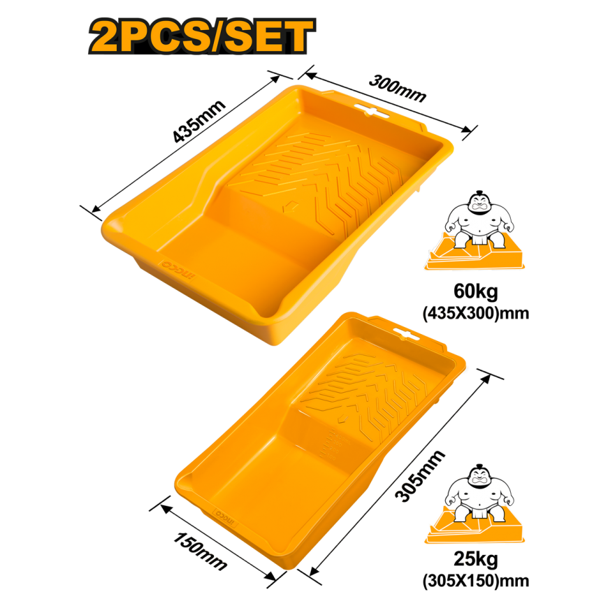 Ingco CHPTT435105 Paint tray 2pcs – 2