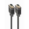 Gembird 1.8m HD15 M/M VGA-kaapeli 1,8 m VGA (D-Sub) musta Gembird 1.8m HD15 M/M VGA-kaapeli 1,8 m VGA (D-Sub) musta