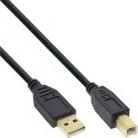 InLine 34510S USB кабель 1 m USB A USB B Черный InLine 34510S USB кабель 1 m USB A USB B Черный