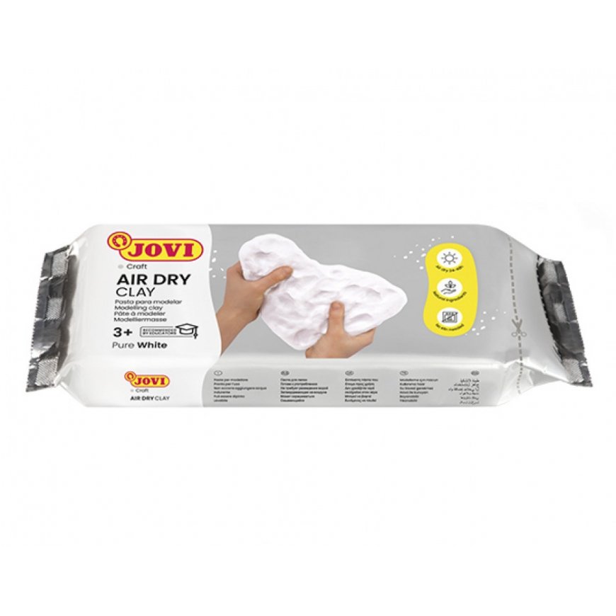 Jovi 86 modeliavimo reikmuo Modelinas 1 kg Balta
