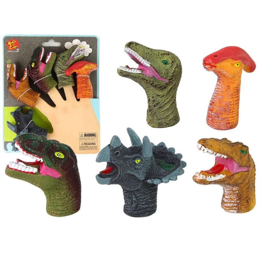 Dinozauride sõrmeloodikud lastele Lean Toys