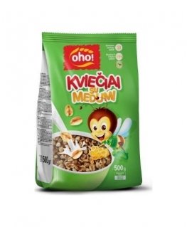 "OHO!" Honey Wheat Breakfast Cereal, 500g