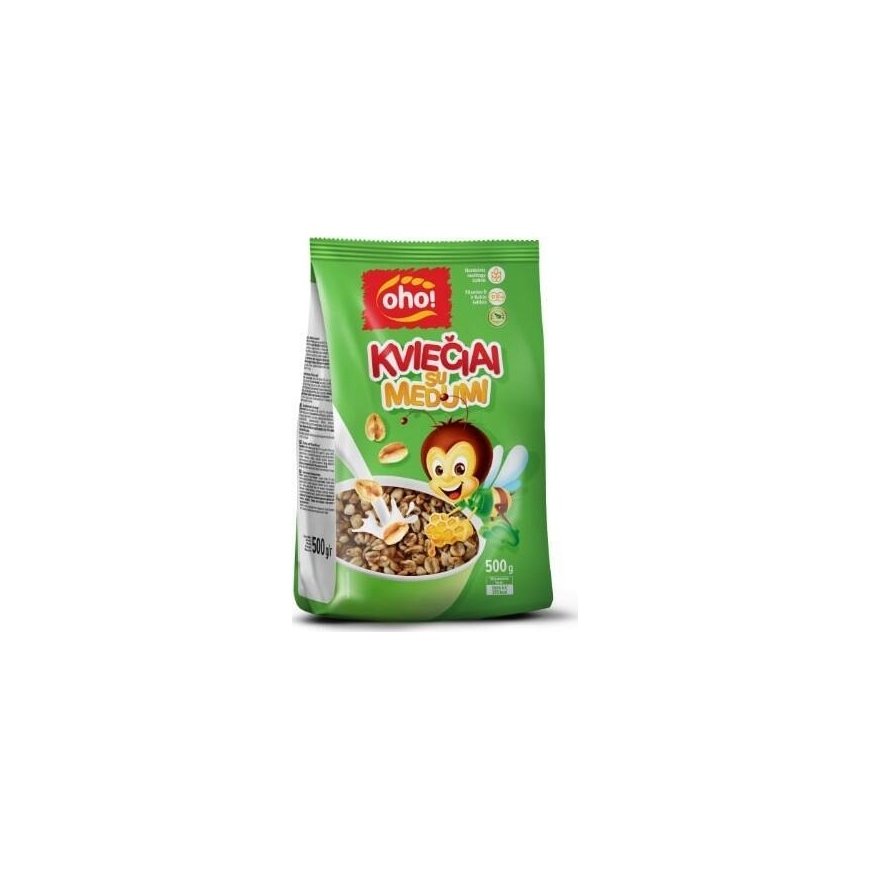 Aamuvohvelit "OHO!" Vehnä hunajalla, 500g