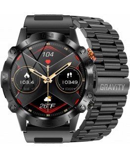 GRAVITY GT20-1 MIESTEN Išmanusis kellona - AMOLED, LISÄHÄIHN (sg024a)