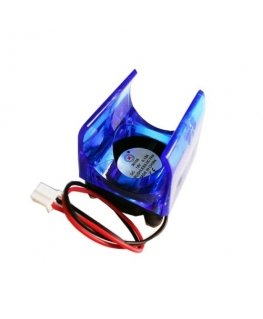 Oem ventilators 3010 ir paredzēts HOTEND sildītāja elementa dzesēšanai.