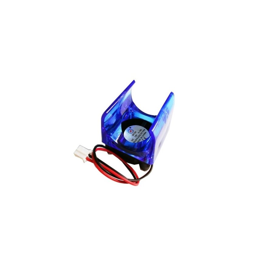 Oem ventilators 3010 ir paredzēts HOTEND sildītāja elementa dzesēšanai.