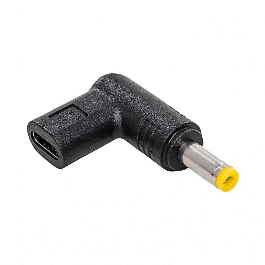 Akyga AK-ND-C03 cable gender changer USB-C 4.8 x 1.7 mm Black