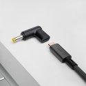 Akyga AK-ND-C03 cable gender changer USB-C 4.8 x 1.7 mm Black Akyga AK-ND-C03 cable gender changer USB-C 4.8 x 1.7 mm Black