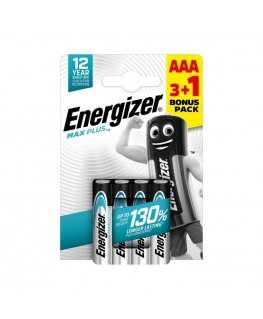 Energizer LR03/4 Max Plus AAA 3+1 бесплатно