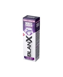 BLANX Baltas SHOCK VIOLETINIAI MAKARONAI 75ml