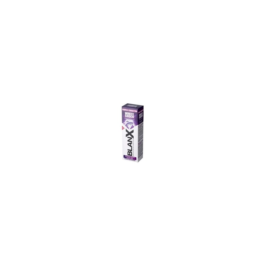BLANX Baltas SHOCK VIOLETINIAI MAKARONAI 75ml
