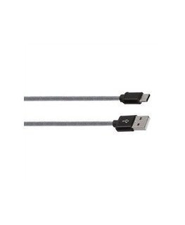 "Solight" USB-C cable, USB 2.0 A connector - USB-C 3.1 connector, silicone, 1 m