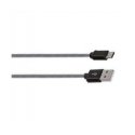 „Solight“ USB-C kaapeli, USB 2.0 A - USB-C 3.1 liitin, silikoninen, 1 m „Solight“ USB-C kaapeli, USB 2.0 A - USB-C 3.1 liitin, silikoninen, 1 m