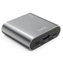 Hama 00205100 audio splitter Silver Hama 00205100 audio splitter Silver