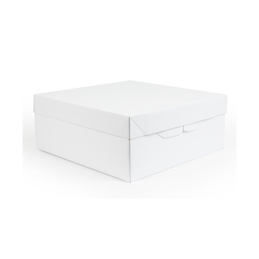 PME CBO809 cake storage container Square White – 3