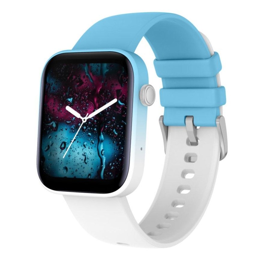 Rubicon RNCE97 Smart Watch, Blue and White Colors