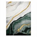 EMERALD-matto eksklusiivinen 1017 glamour, tyylikäs pullonvihreä/musta marmori EMERALD-matto eksklusiivinen 1017 glamour, tyylikäs pullonvihreä/musta marmori