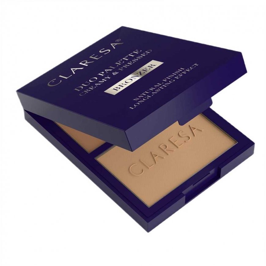 Makeup Revolution Claresa Duo Palette krēmveida un presētā palete „01 More Sculpted“ 8,5 g