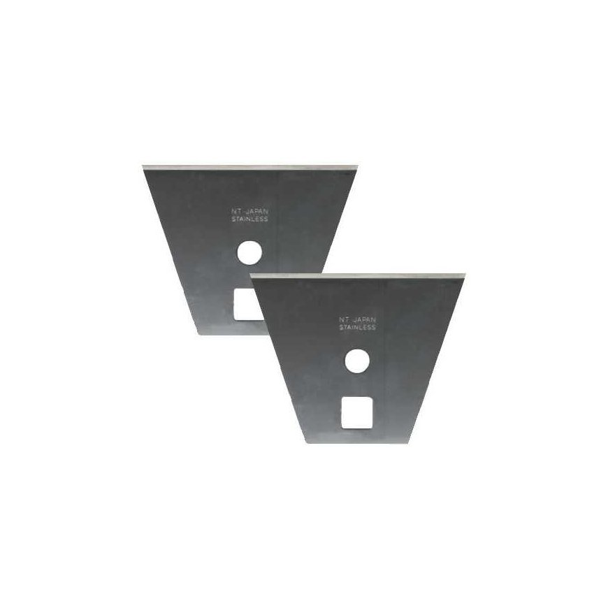 NT Cutter Replacement Trapezoid Blade for Scraper SC-2P, for NT Cutter [BSC-21P] 2 pieces.