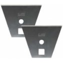 NT Cutter Replacement Trapezoid Blade for Scraper SC-2P, for NT Cutter [BSC-21P] 2 pieces.